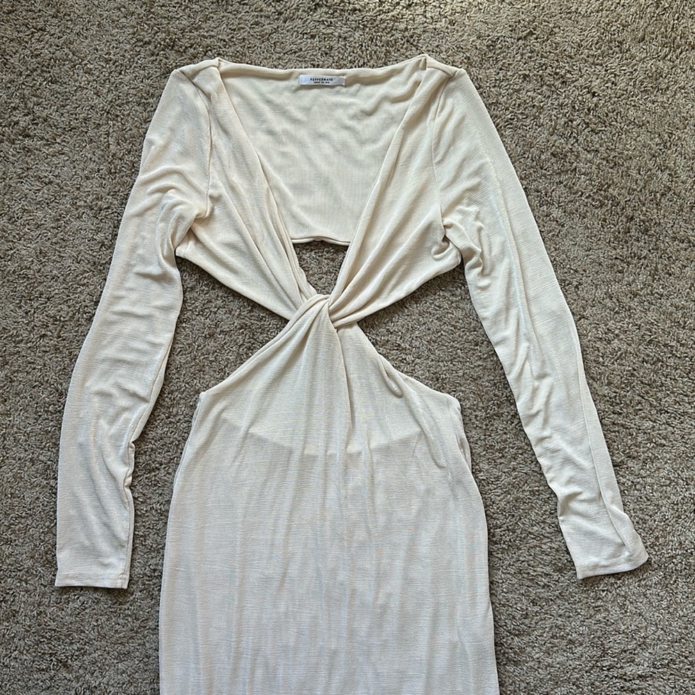 Peppermayo Exclusive open back maxi dress